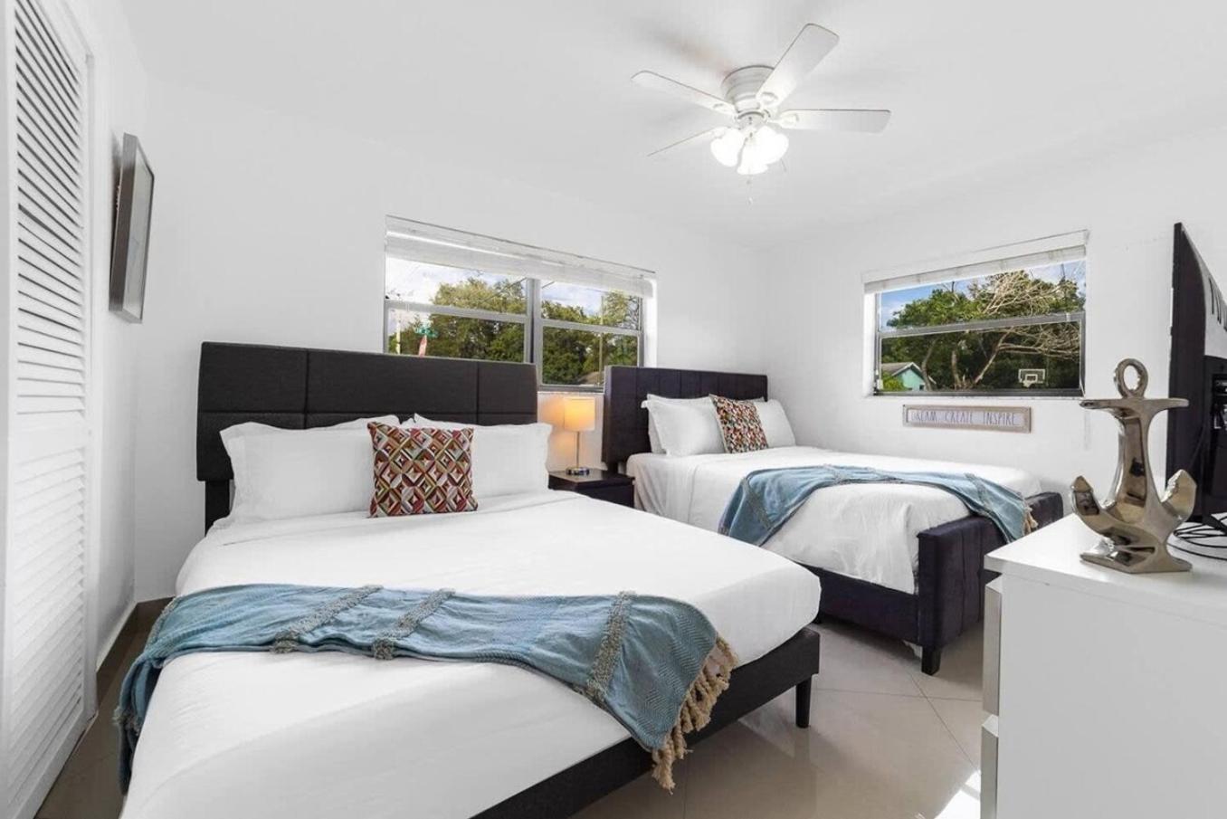 Private Heated Pool Villa In Ftl Near Beach Fort Lauderdale Bagian luar foto